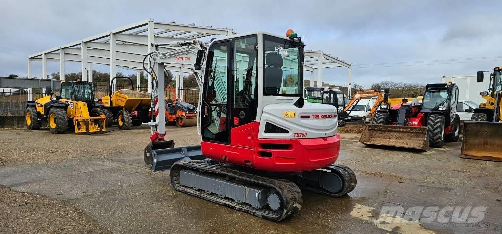 Takeuchi TB 260 Mini Escavadoras <7t