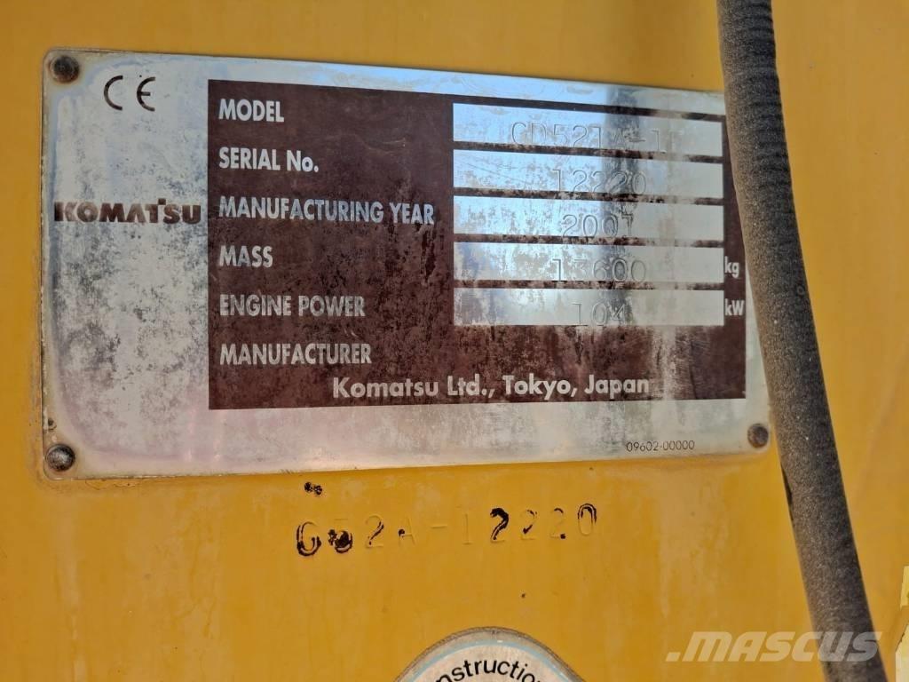 Komatsu GD 521 A-1E Construção - Outros
