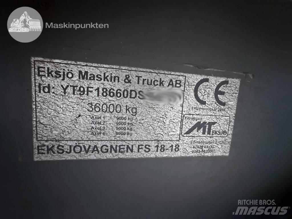  Eksjövagnen FS 18-18 Reboques transporte estilha madeira