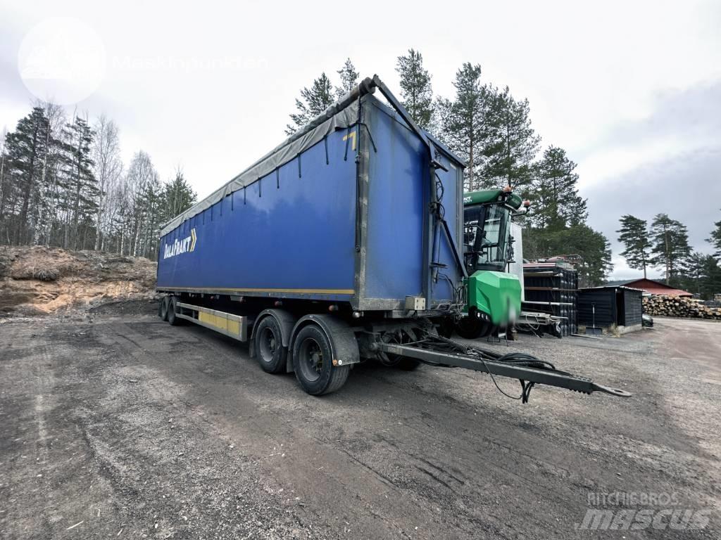  Eksjövagnen FS 18-18 Reboques transporte estilha madeira