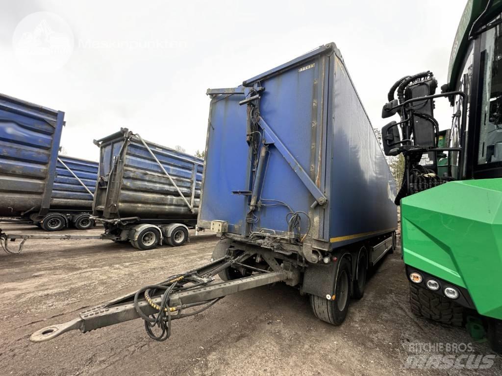  Eksjövagnen FS 18-18 Reboques transporte estilha madeira