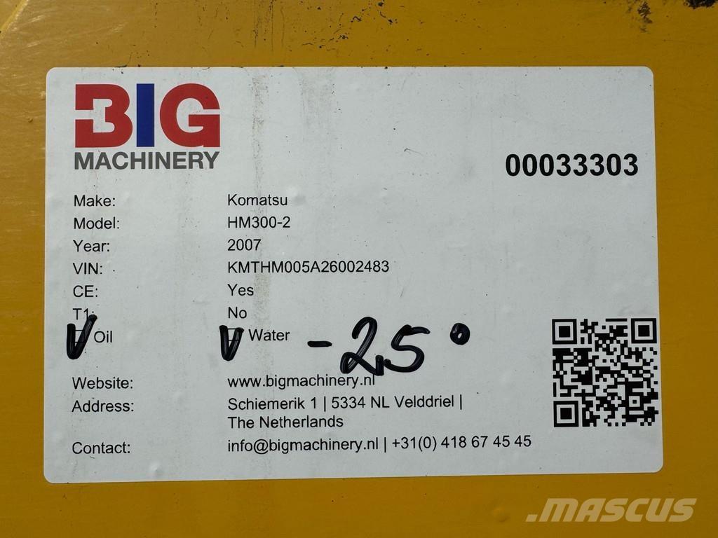 Komatsu HM300-2 Camiões articulados