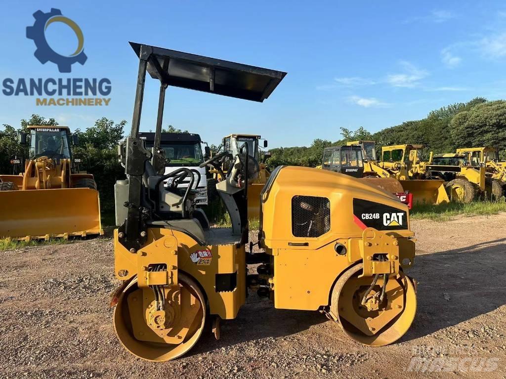 CAT CB 24 B Cilindros Compactadores tandem