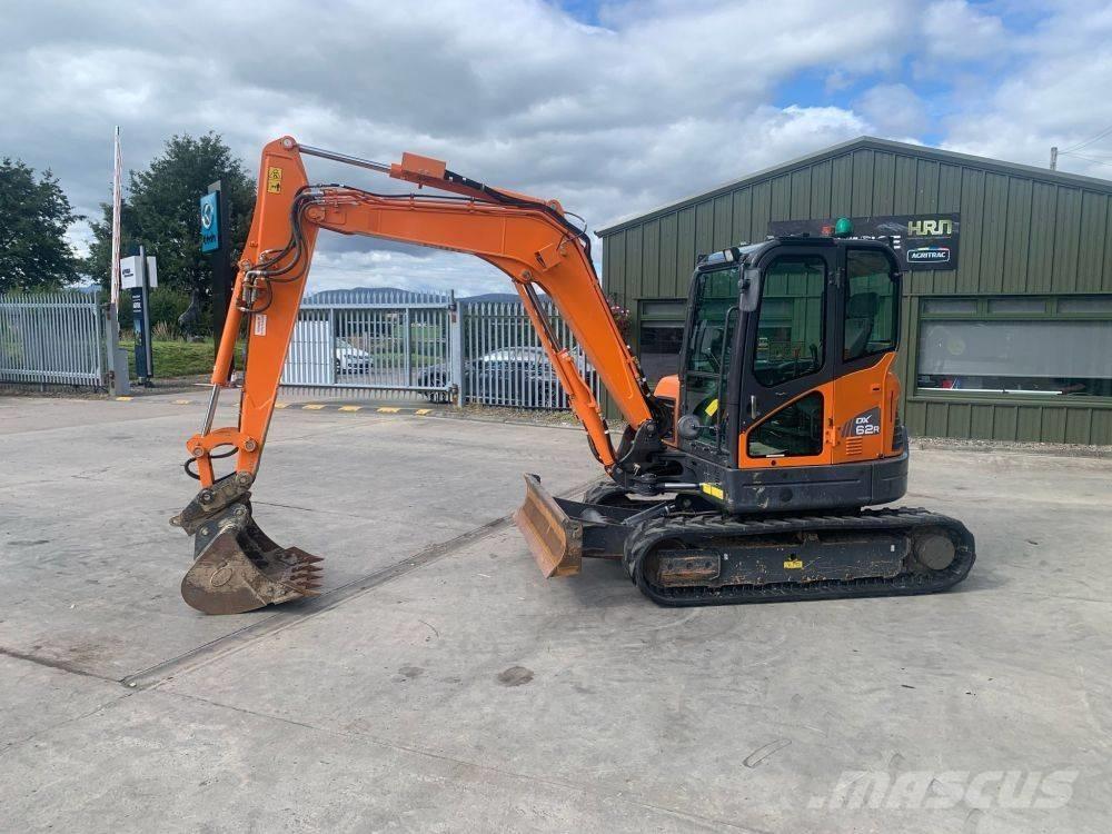 Doosan DX 62 R-3 Mini Escavadoras <7t