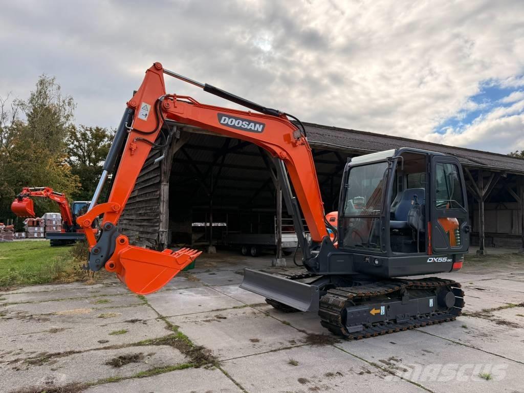 Doosan DX 55-9 C Mini Escavadoras <7t