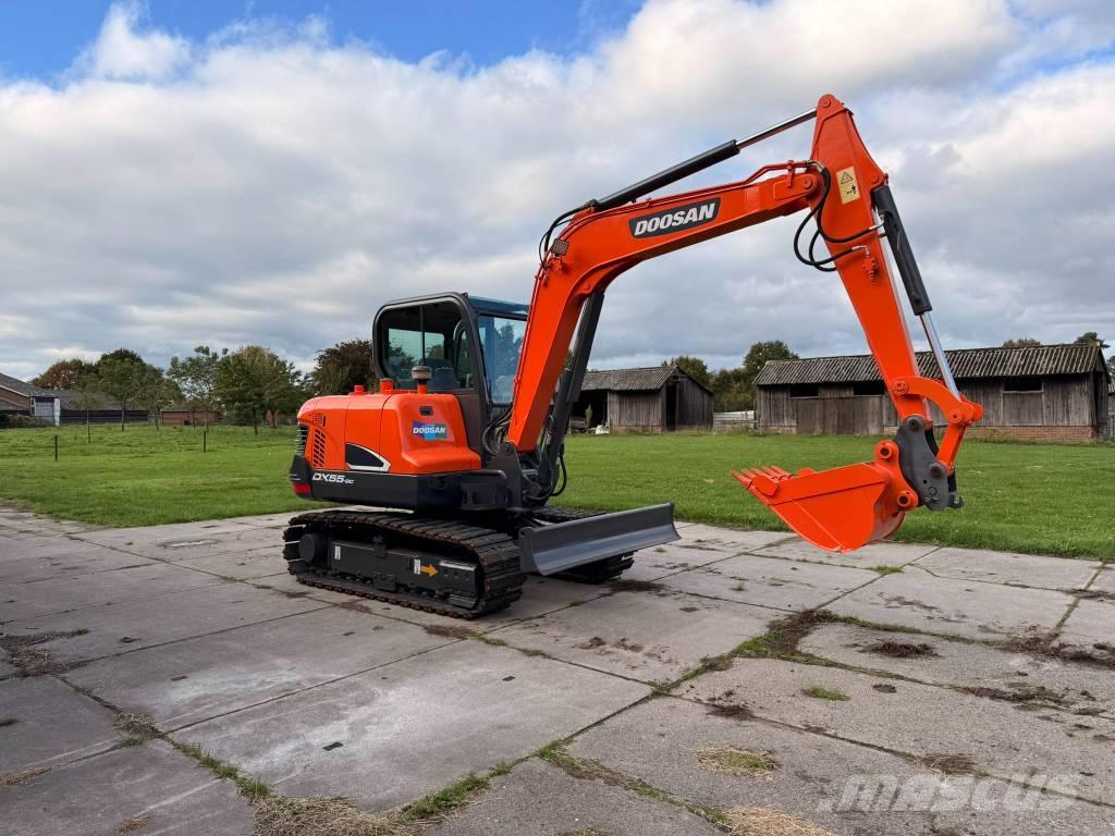 Doosan DX 55-9 C Mini Escavadoras <7t