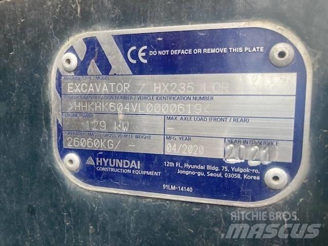 Hyundai HX 235 LCRD Escavadoras de rastos
