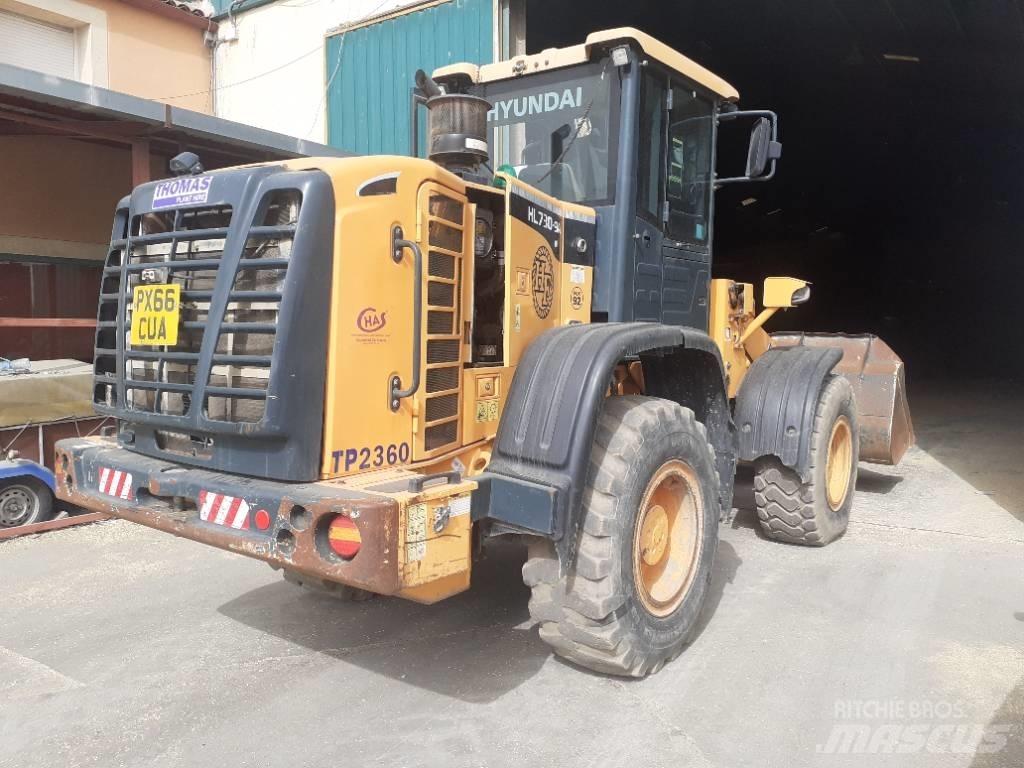 Hyundai HL 730-9 A Pás carregadoras de rodas