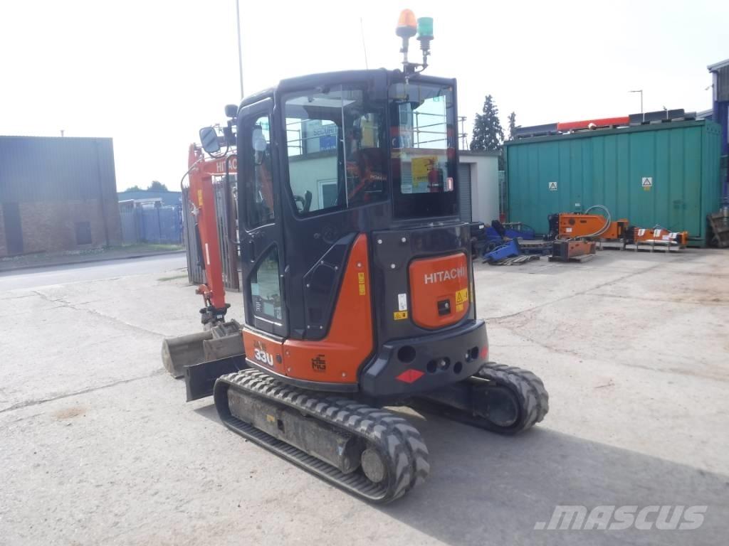 Hitachi ZX 33 U-6 Mini Escavadoras <7t