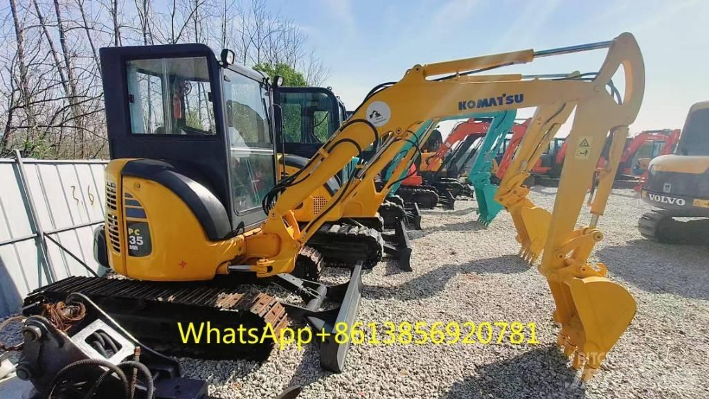 Komatsu PC 35 MR Mini Escavadoras <7t
