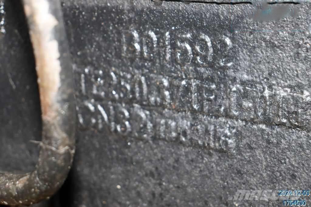 Foton TE Chassis e suspensões