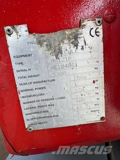 Haulotte HA 12 IP Elevadores braços articulados