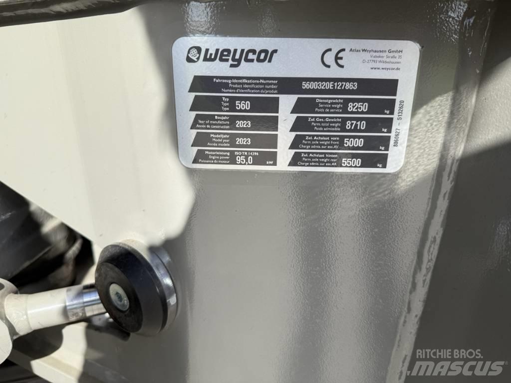 Weycor AR 560 Pás carregadoras de rodas