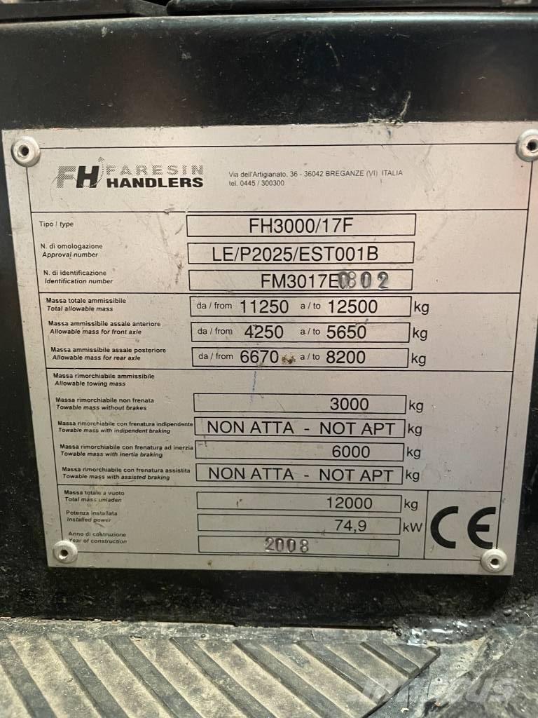 Faresin FH3000/17 Manipuladores telescópicos