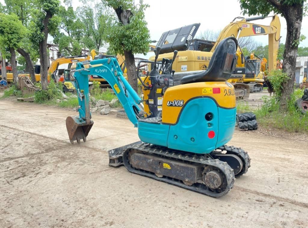 Kubota U008 Mini Escavadoras <7t