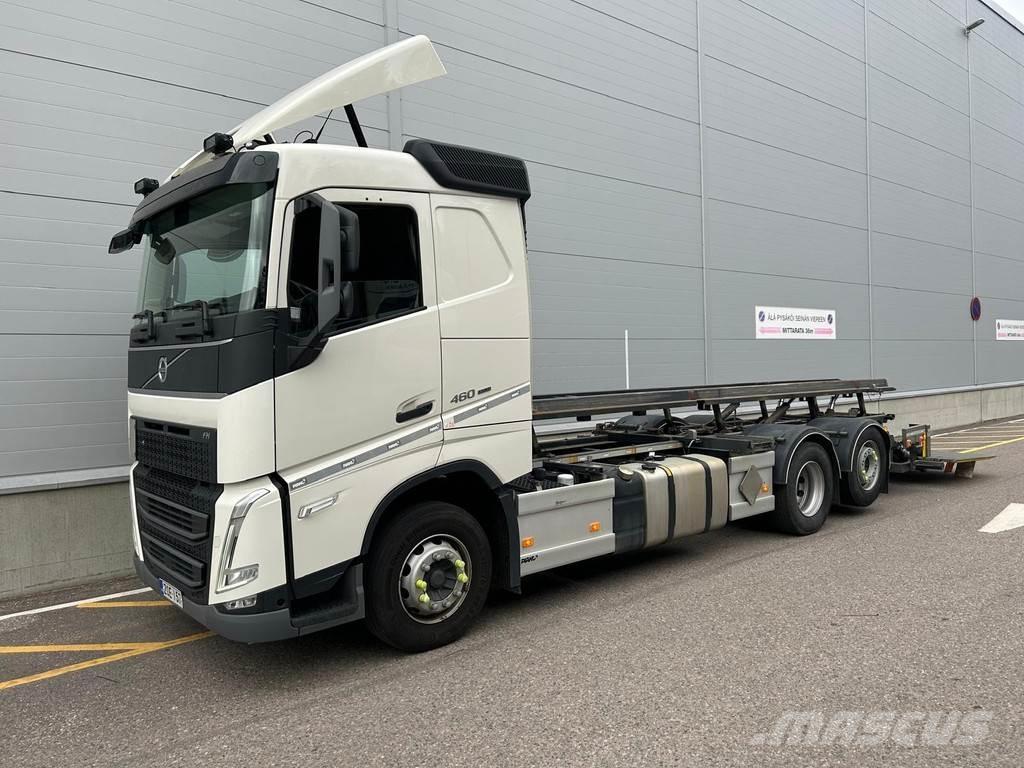 Volvo FH Camiões caixa desmontável com elevador de cabo