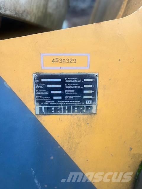 Liebherr 554 Pás carregadoras de rodas