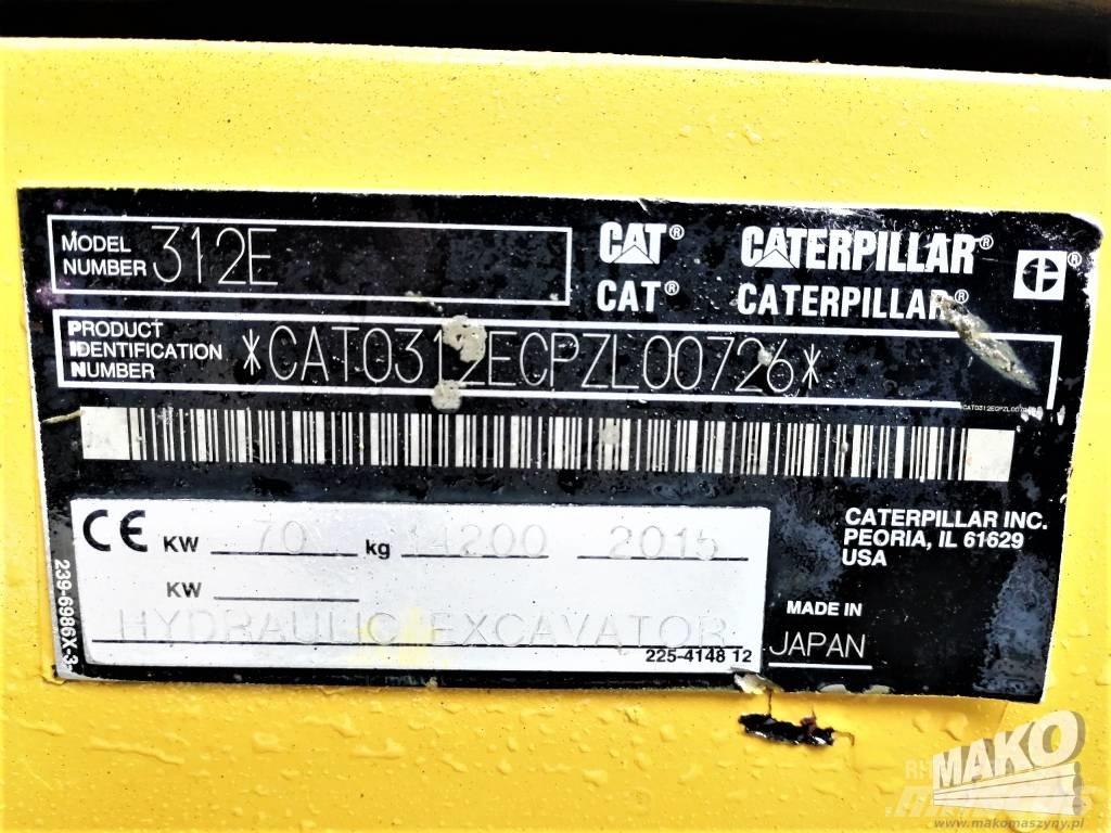 CAT 312 E Escavadoras de rastos