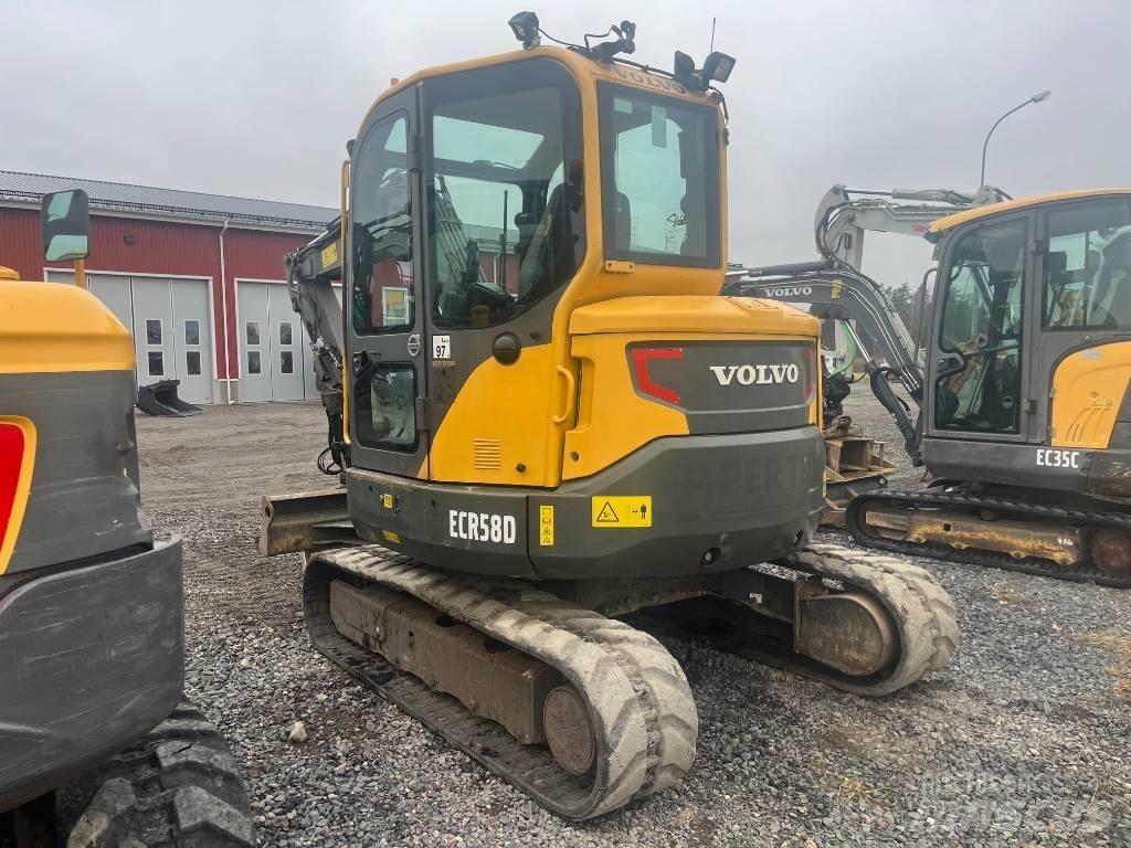 Volvo ECR 58 D Mini Escavadoras <7t