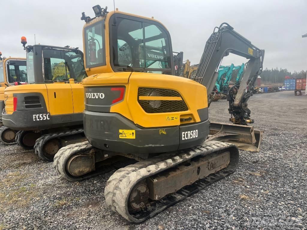 Volvo ECR 58 D Mini Escavadoras <7t