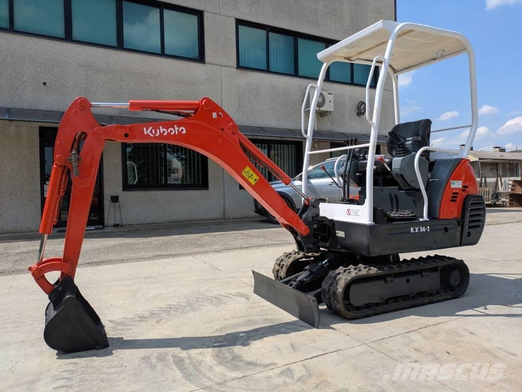 Kubota KX 36-3 Mini Escavadoras <7t