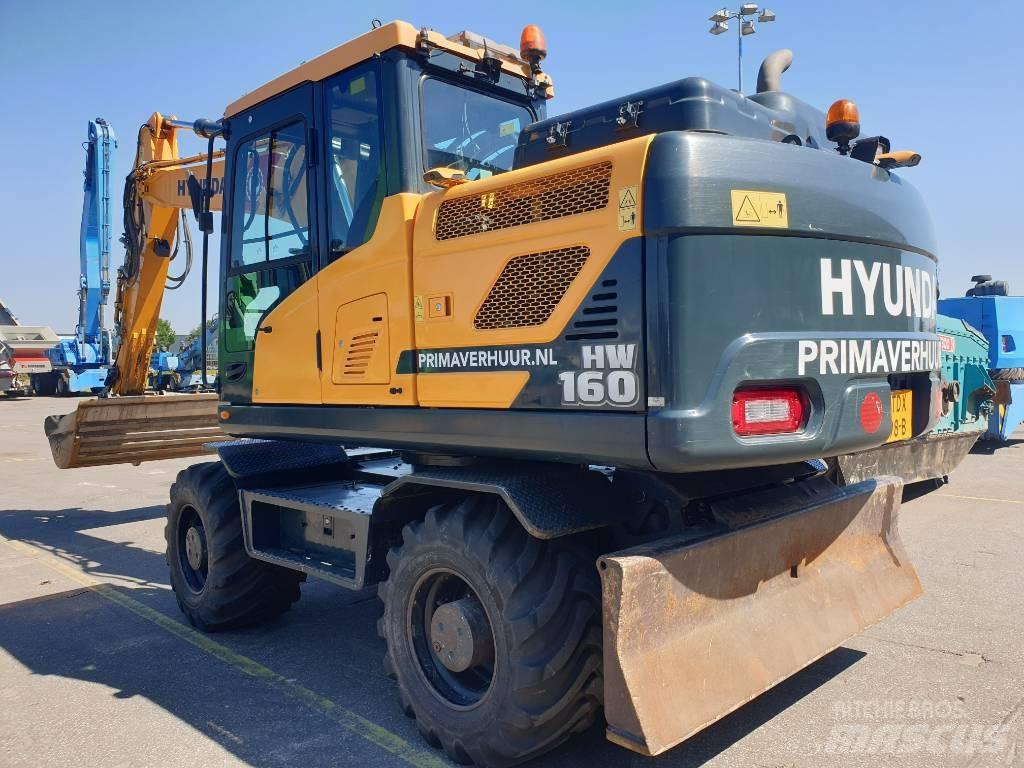 Hyundai HW160 Escavadoras de rodas