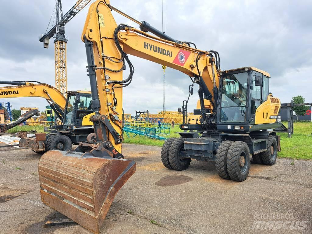 Hyundai HW160 Escavadoras de rodas