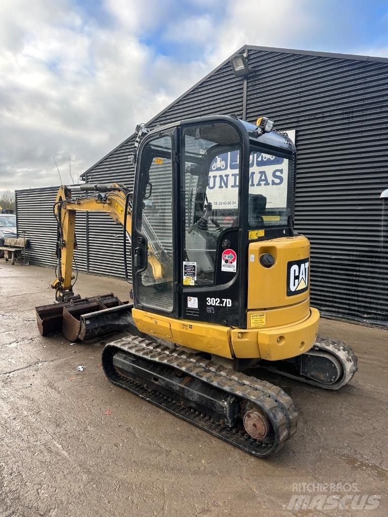 CAT 302.7DCR Mini Escavadoras <7t