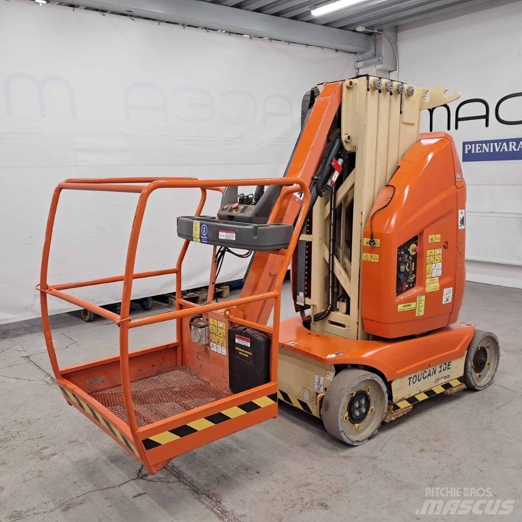 JLG Toucan 10 E Plataformas de Mastro Vertical