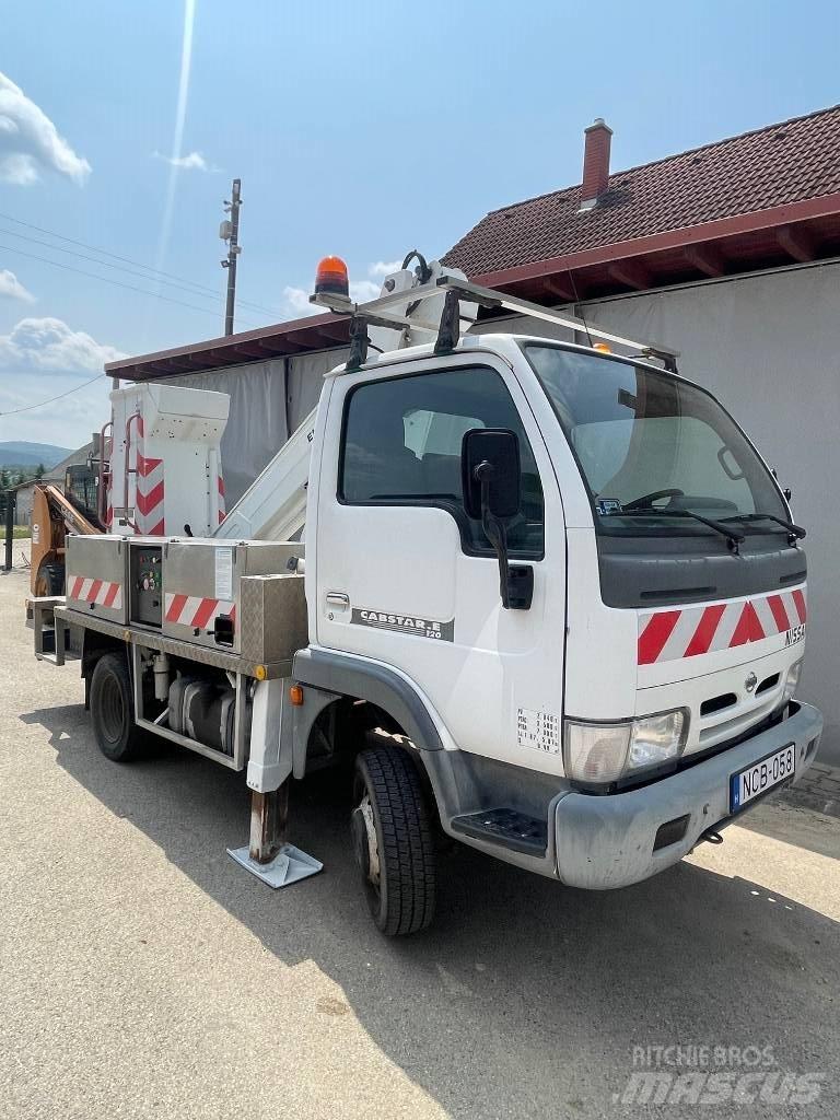 Nissan Cabstar Plataformas aéreas montadas em camião