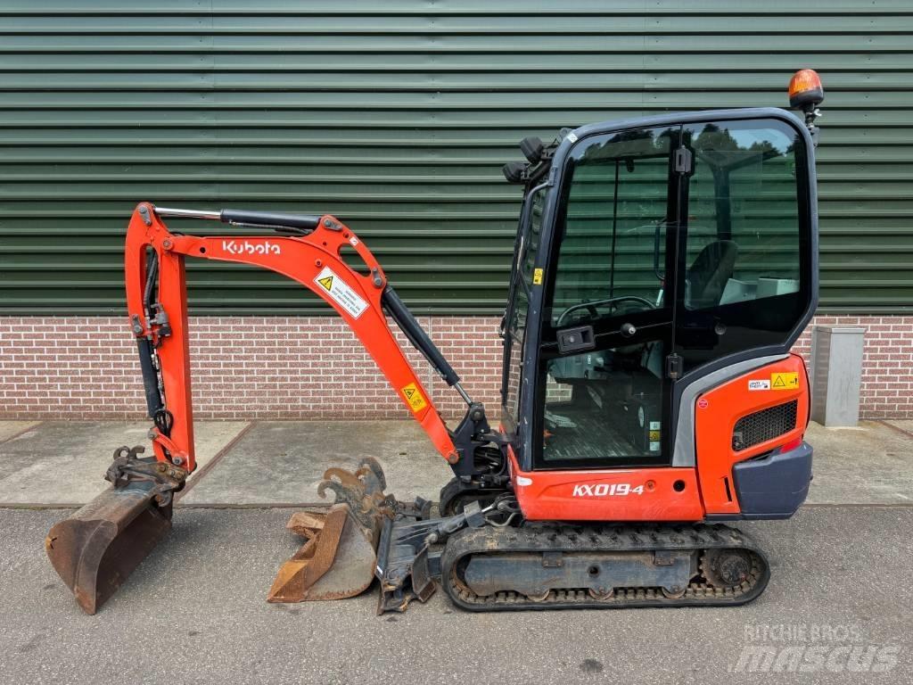 Kubota KX 019-4 Mini Escavadoras <7t