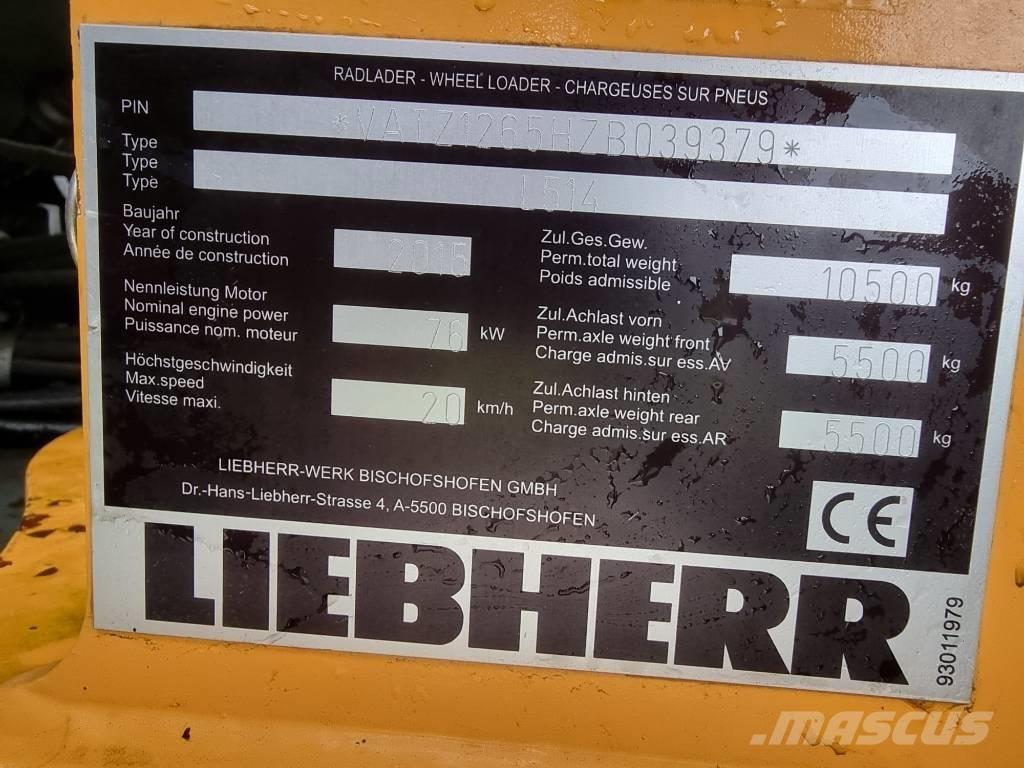 Liebherr L 514 Pás carregadoras de rodas