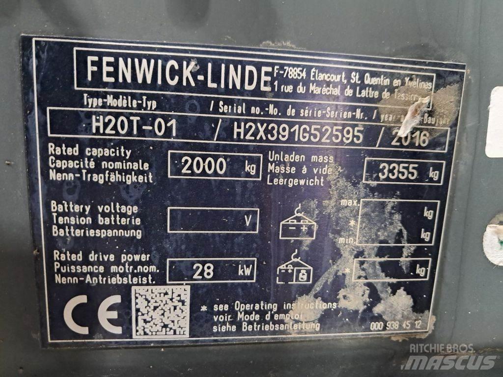 Linde H20T-01 Empilhadores a gás
