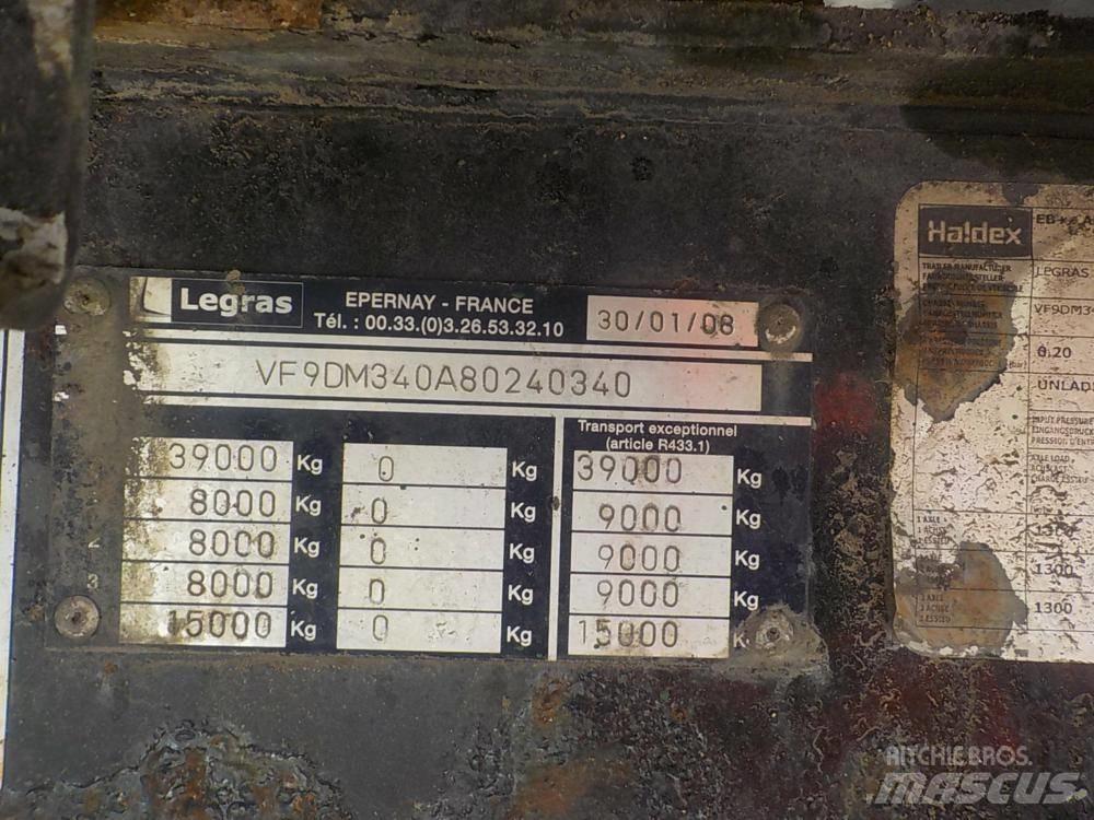 Legras PISO MOVIL Outros Semi Reboques