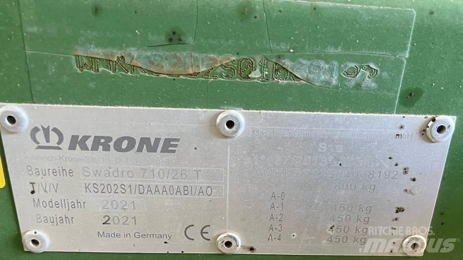 Krone 710/26T Gadanheiras-fileiras