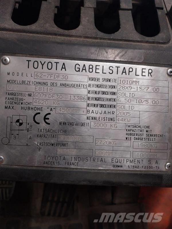 Toyota 62-7FDF30 Empilhadores - Outros
