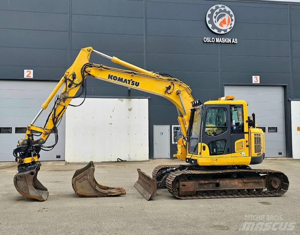 Komatsu PC 138 Escavadoras Midi 7t - 12t