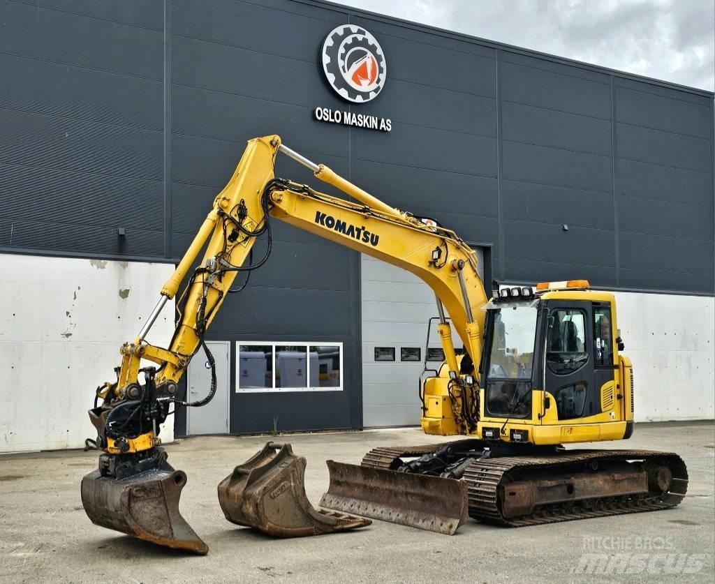 Komatsu PC 138 Escavadoras Midi 7t - 12t