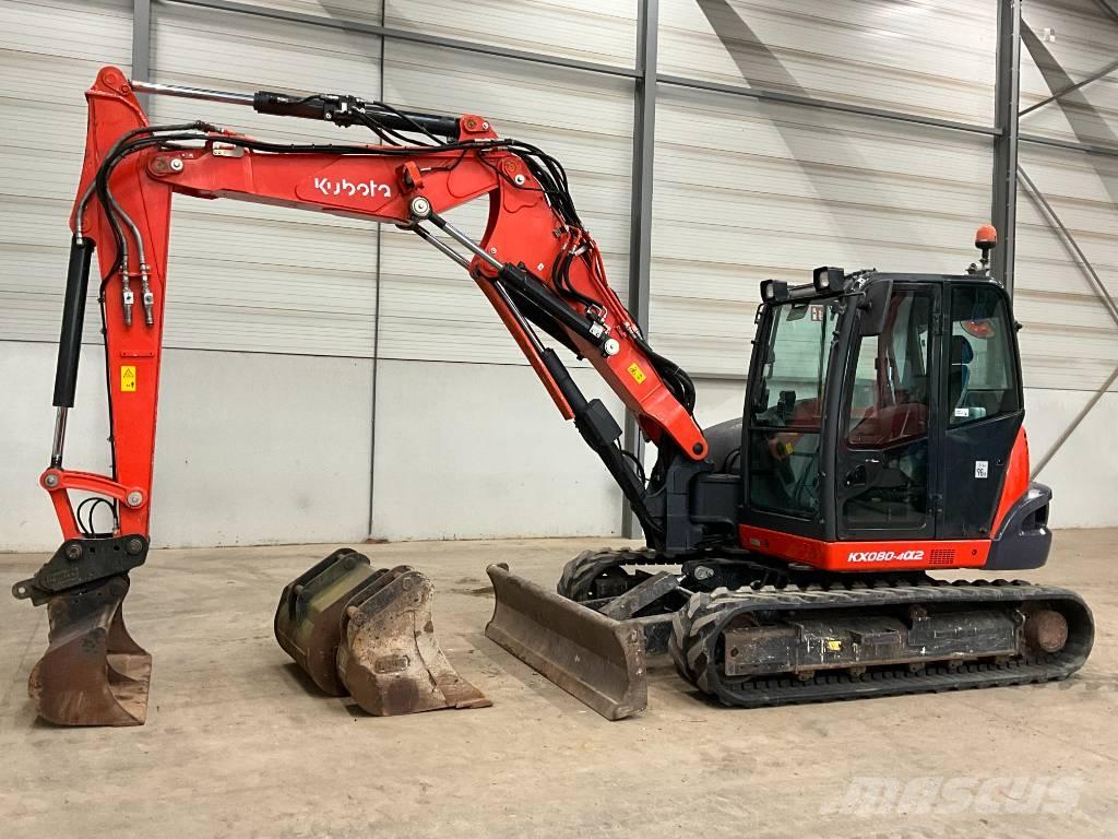 Kubota KX 080-4 A 2 Escavadoras Midi 7t - 12t