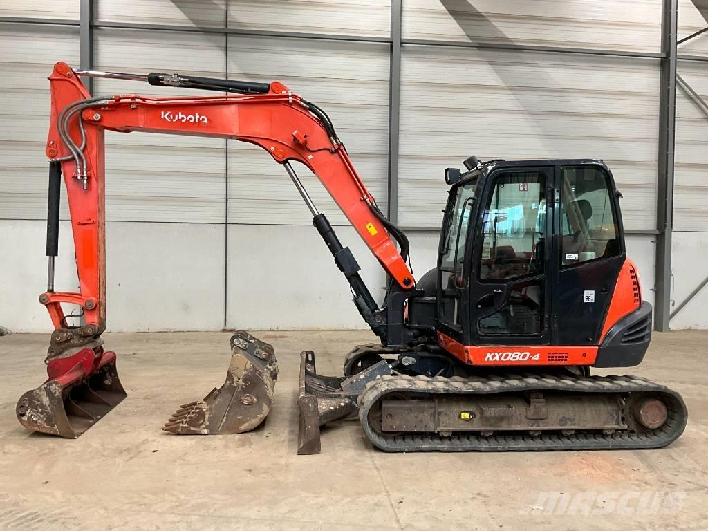 Kubota KX 080-4 Escavadoras Midi 7t - 12t