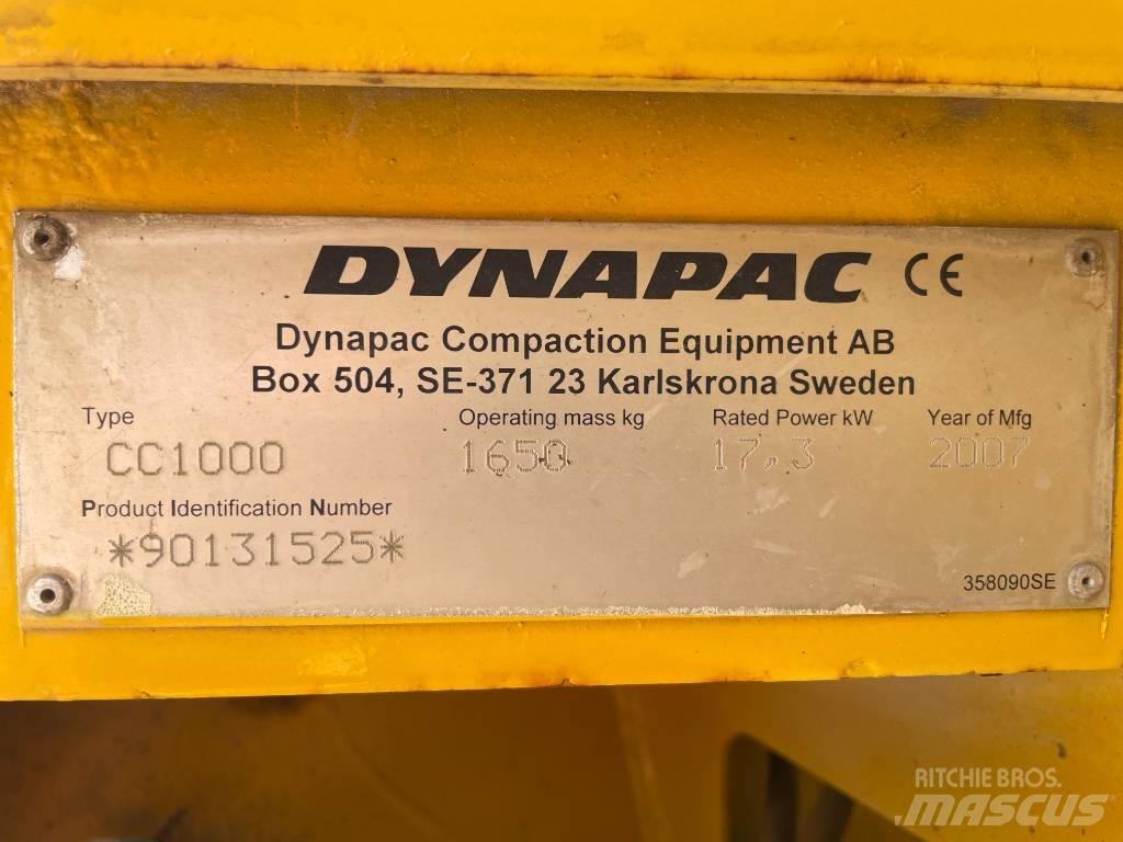Dynapac CC 1000 Cilindros Compactadores tandem