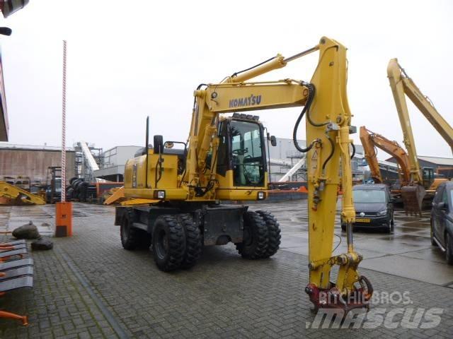 Komatsu PW 140-7 Escavadoras de rodas