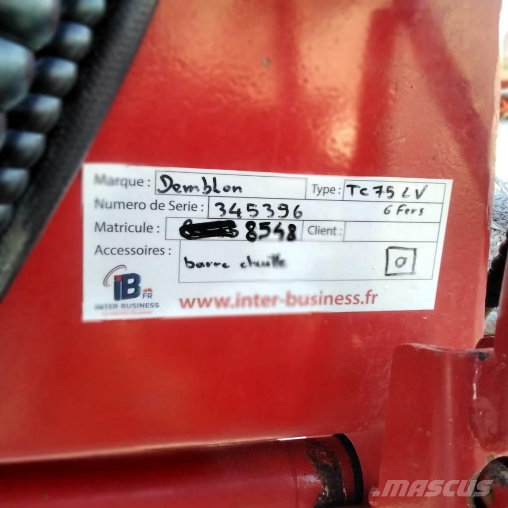 Demblon TC 75 LV Charruas reversíveis