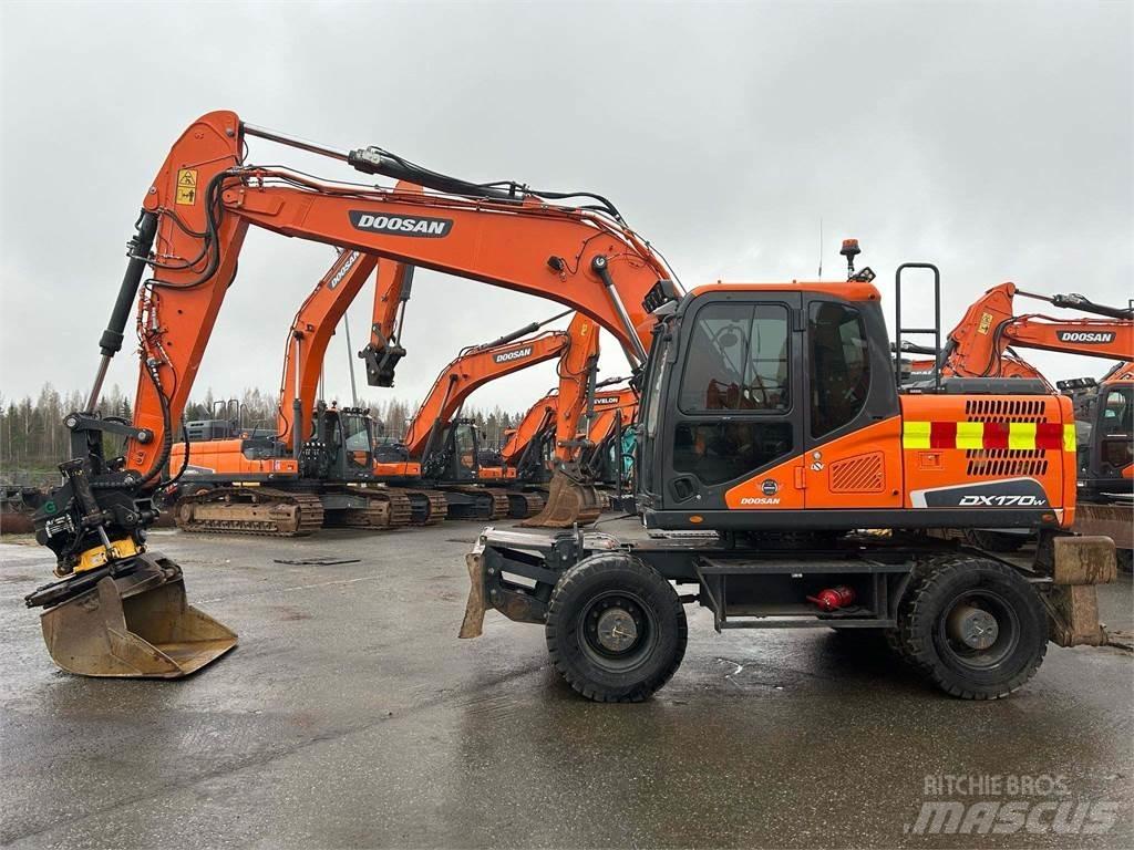 Doosan DX170W-5 Escavadoras de rastos