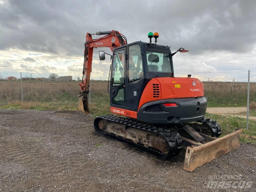 Kubota KX 080-4 Escavadoras Midi 7t - 12t