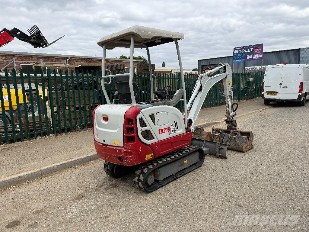 Takeuchi TB 216 Mini Escavadoras <7t