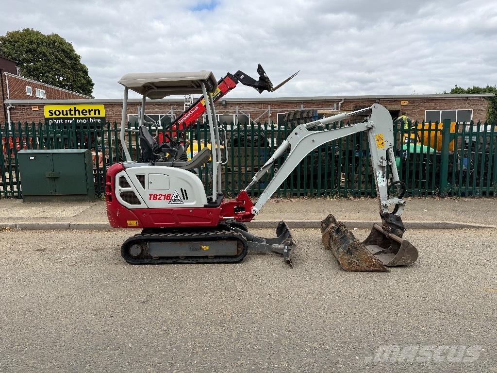 Takeuchi TB 216 Mini Escavadoras <7t