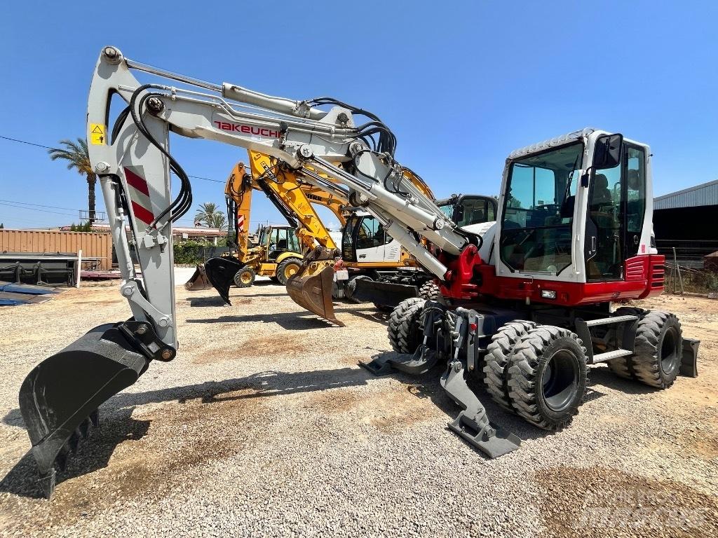 Takeuchi TB 295 W Escavadoras de rodas