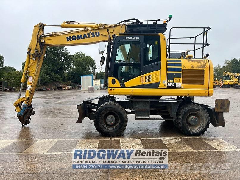 Komatsu PW 160 Escavadoras de rodas