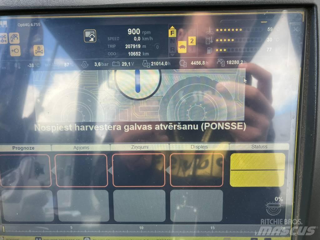 Ponsse Ergo 8W Processadores florestais